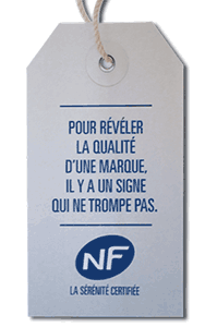 Etiquette NF