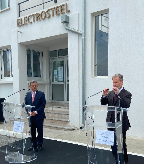 Les engagements ELECTROSTEEL France en matière de production décarbonée Made In France